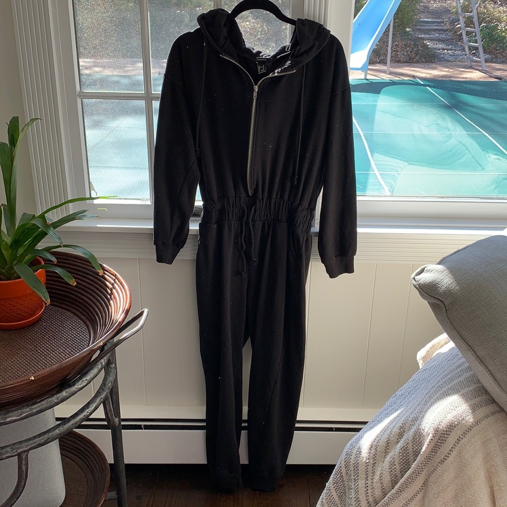 Sold Out Terry Jumpsuit with Hoodie